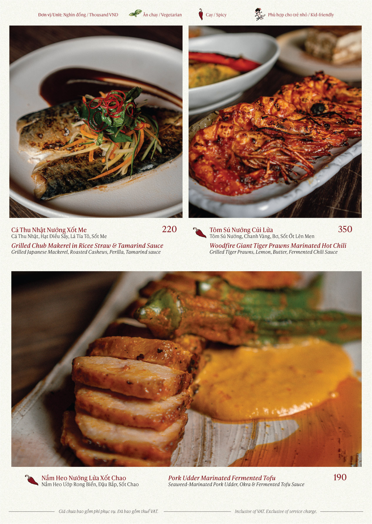 Reden New Menu 2026 FA-11