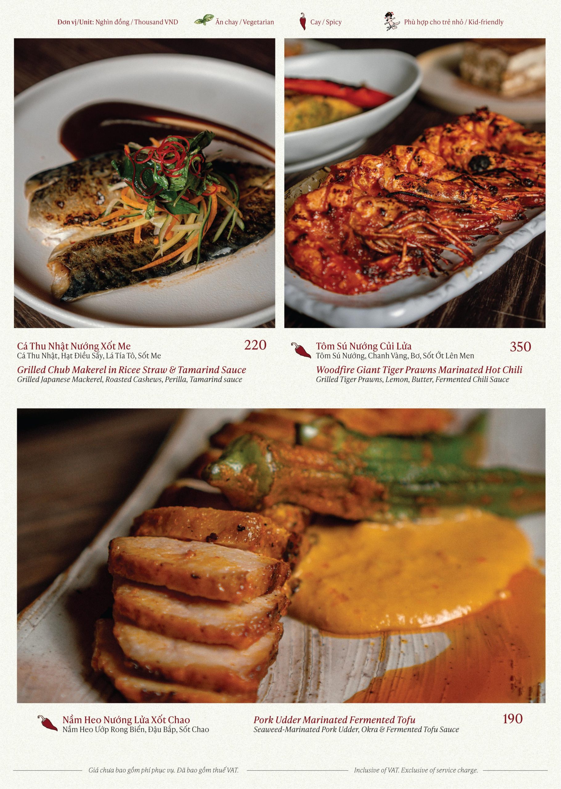 Reden New Menu 2026 FA-17