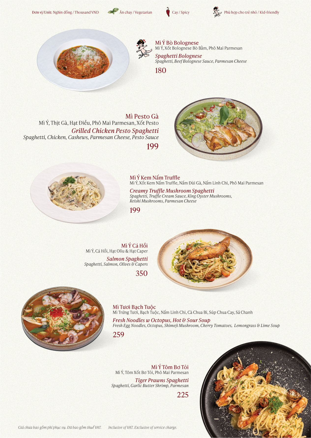 Reden New Menu 2026 FA-19
