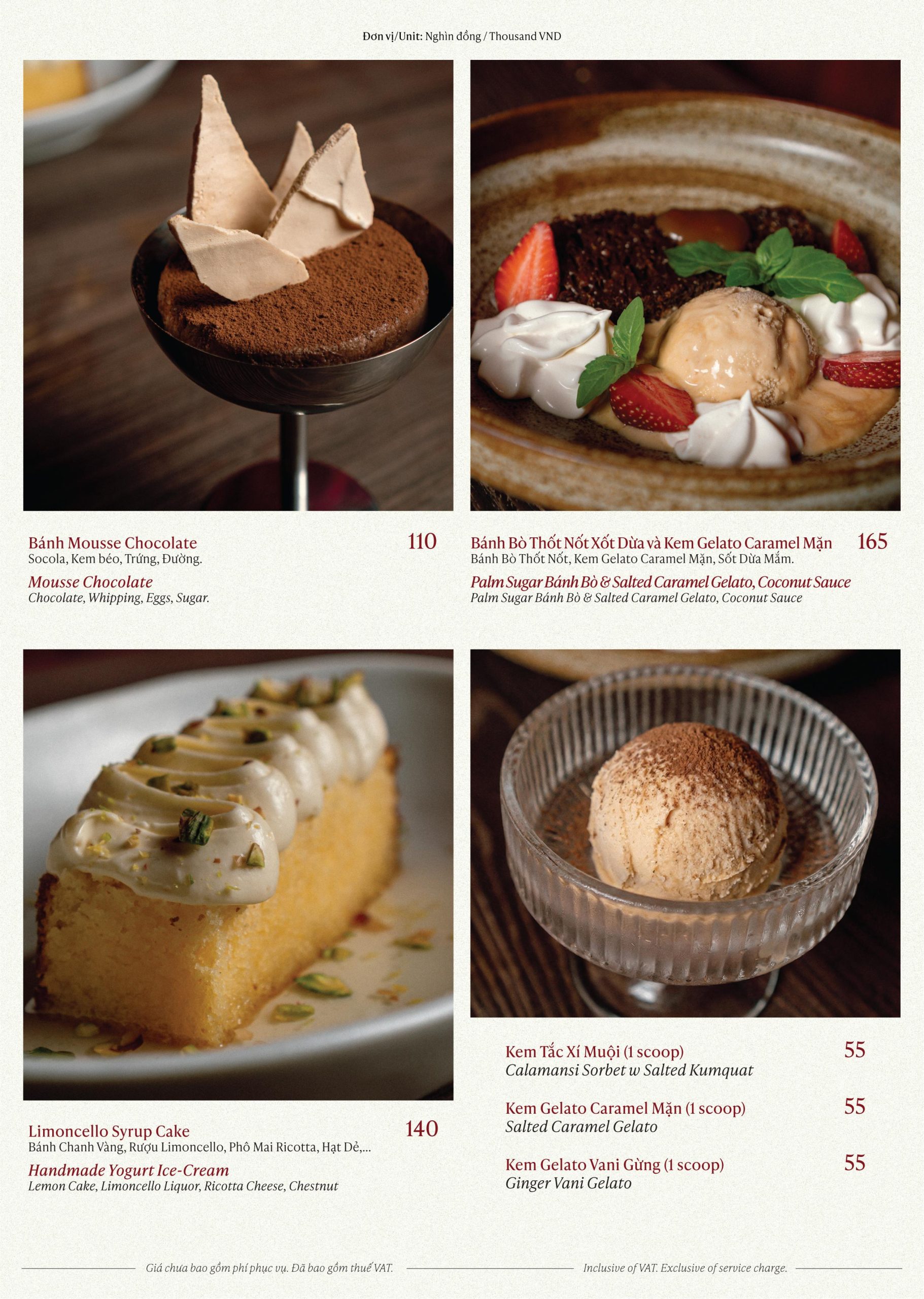 Reden New Menu 2026 FA-22